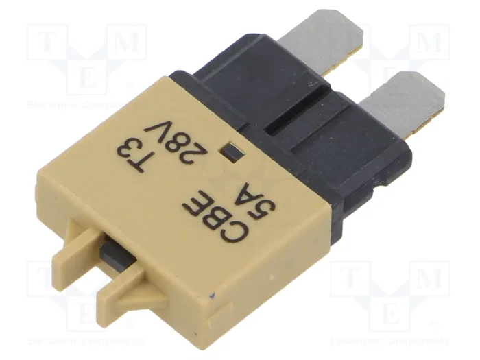 ESKA Fusible térmico de coche 5A 28VDC 20,5mm ESKA Fusible térmico de coche 5A 28VDC 20,5mm
