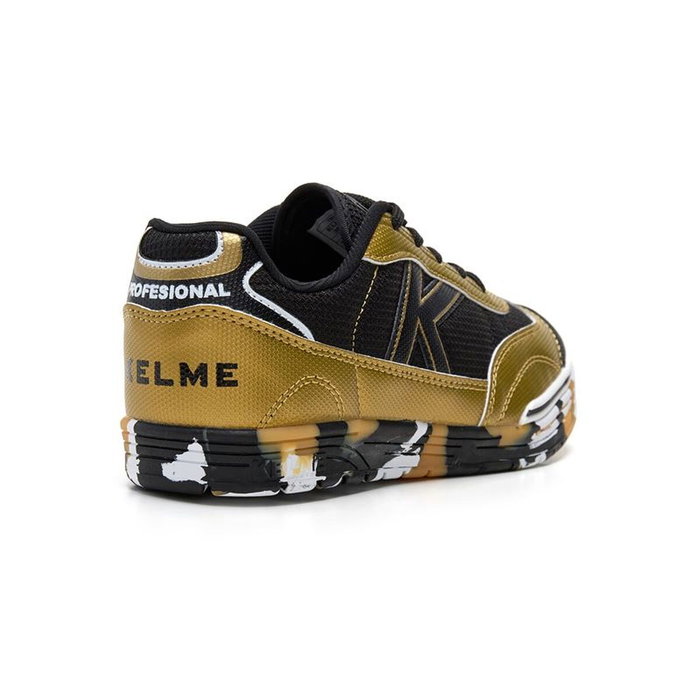 Zapatillas de Fútbol Sala para Niños Kelme Trueno Lace Ocre L
