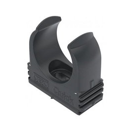 OBO Bettermann Abrazadera rápida 2955 M25 SW negro RAL9005