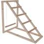 Kerbl Torre trepadora para gallinas KER4018653390924 - 85 x 55 x 76 cm - Con columpio - Escalera robusta