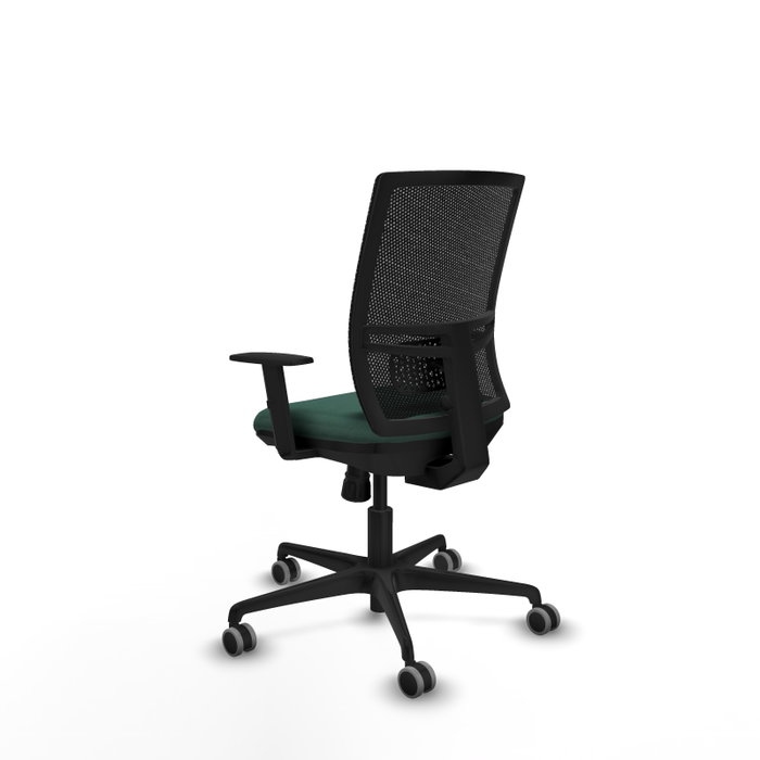 PIQUERAS Y CRESPO Silla de oficina Yunquera Verde botella con mecanismo Sincro PIQUERAS Y CRESPO Silla de oficina Yunquera Verde botella con mecanismo Sincro