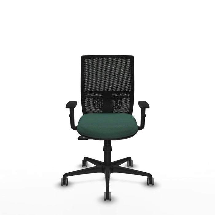 PIQUERAS Y CRESPO Silla de oficina Yunquera Verde botella con mecanismo Sincro PIQUERAS Y CRESPO Silla de oficina Yunquera Verde botella con mecanismo Sincro
