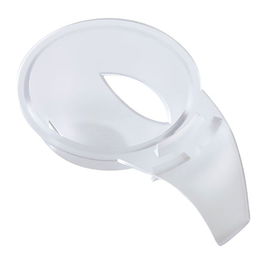 Tescoma Separador de Huevo Presto - Separador de Clara de Huevo de Plástico que se Adapta al Borde de un Vaso, Ideal para Cocina