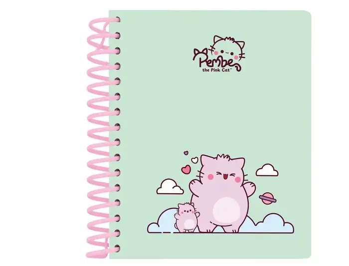 Libreta Pembe The pink cat Multicolor