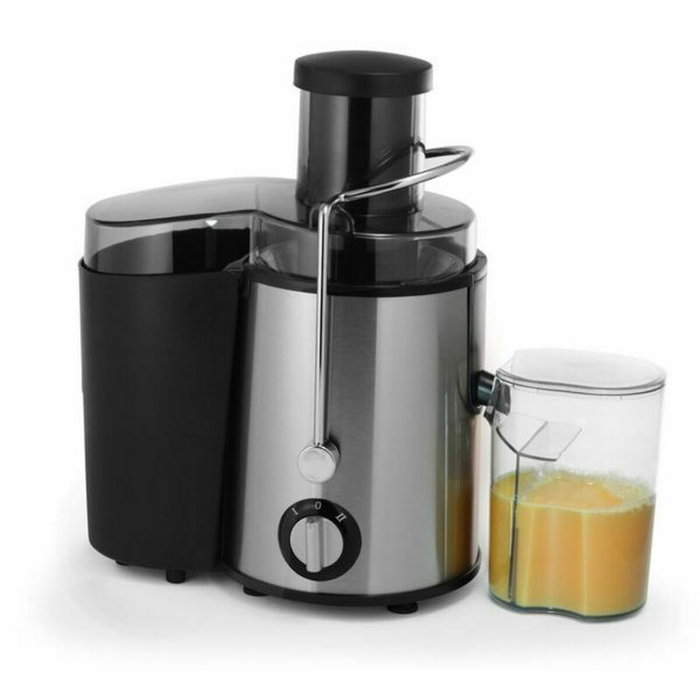 Tristar SC-2284 Exprimidor de Zumos 400W, 2 Velocidades, Acero Inoxidable Negro