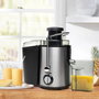 Tristar SC-2284 Exprimidor de Zumos 400W, 2 Velocidades, Acero Inoxidable Negro