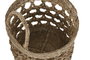 DKD Home Decor Set de 3 Cestas de Seagrass Natural 30x30x40 cm