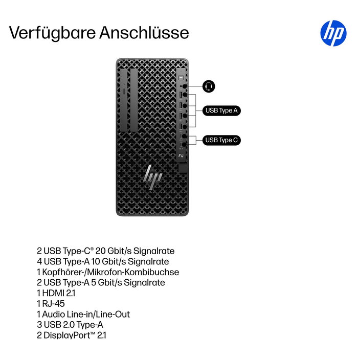 HP Z1 TWR G1i Ultra7 vPro 32GB RAM 1TB SSD W11Pro Estación de Trabajo