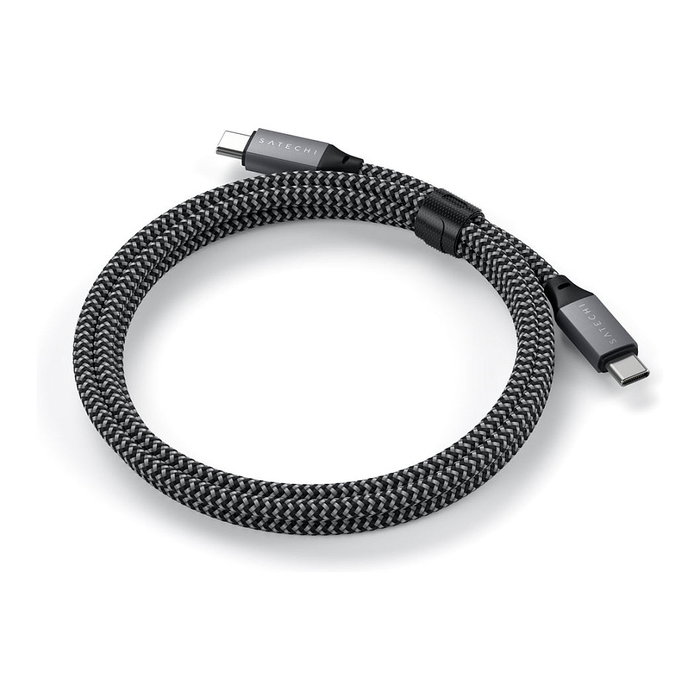 Satechi Cable USB-C a USB-C de 2.00 m antracita ST-TCC2MM Satechi Cable USB-C a USB-C de 2.00 m antracita ST-TCC2MM