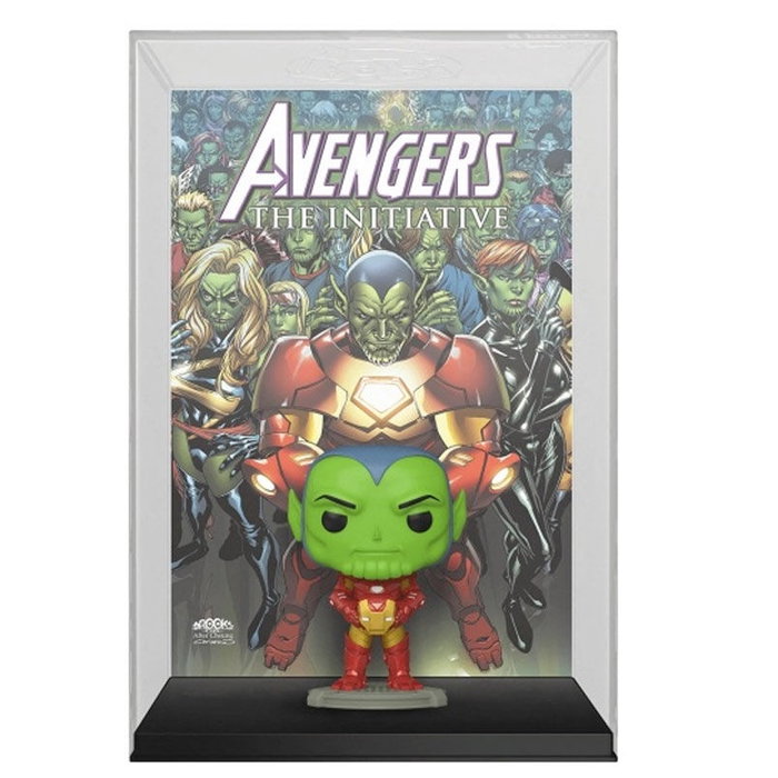 Funko POP Album Marvel Los Vengadores Avengers Skrull as Iron Man Exclusive Figura