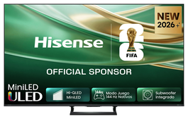 Hisense 75E8S Televisor 75 pulgadas 4K Ultra HD QLED Mini LED Gris