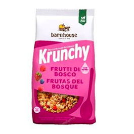 BARNHOUSE Muesli Krunchy Frutos Bosque 375Gr. Bio Vegano Sin Trigo