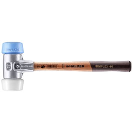 Halder SIMPLEX Martillo de Cara Blanda 50 mm TPE-soft / Superplastic
