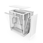 NZXT H7 Flow Midi Tower Blanco Caja de PC CM-H72FW-01