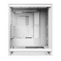 NZXT H7 Flow CM-H72FW-01 Torre Media para PC Blanco ATX con Panel de Vidrio Templado, 3 Ventiladores Frontales, Soporte para 360 mm y Fuente de Alimentación No Incluida