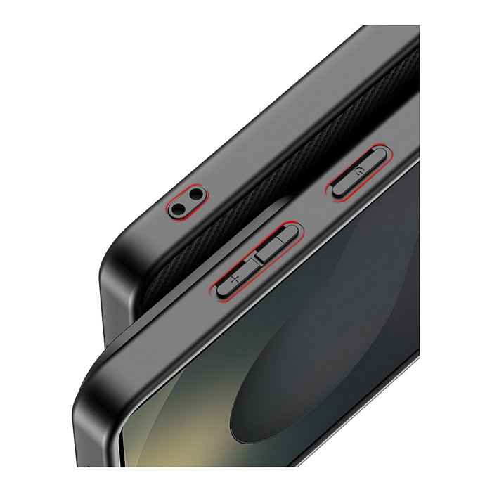 nevox StyleShell NYLO para Samsung Galaxy S26 Ultra, Negro