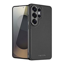 nevox StyleShell NYLO para Samsung Galaxy S26 Ultra, Negro