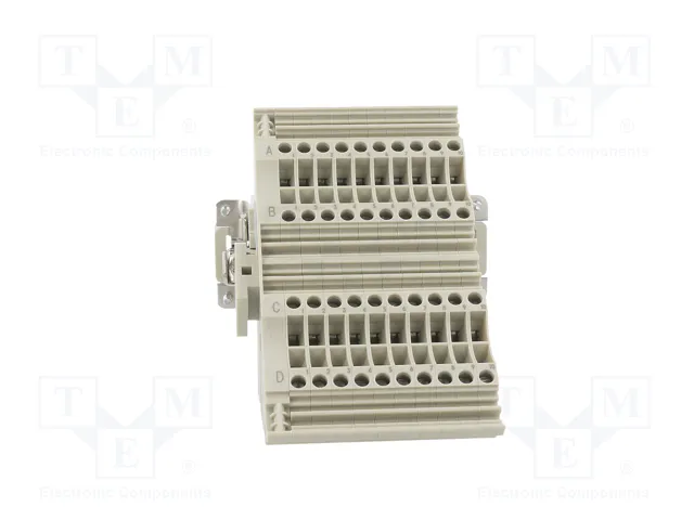 HARTING Han D® AV Conector de plantilla de contacto macho 40 pines