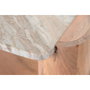 DKD Home Decor Mueble TV Acacia y Mármol 150x40x60 cm