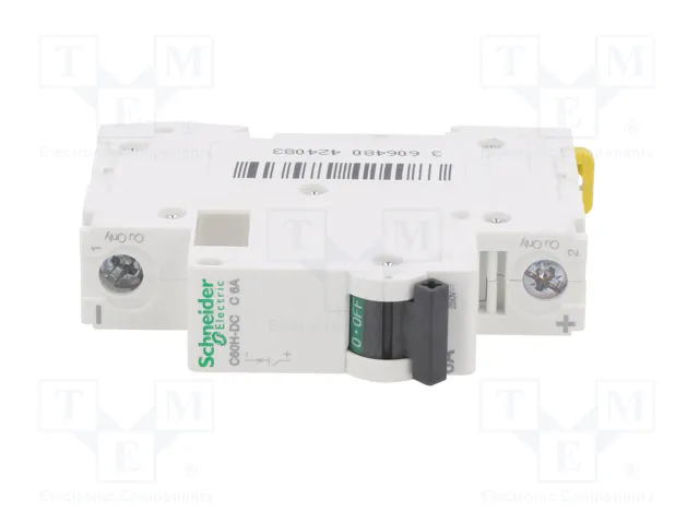 SCHNEIDER ELECTRIC Interruptor magnetotérmico C60H-DC 6A 1 polo