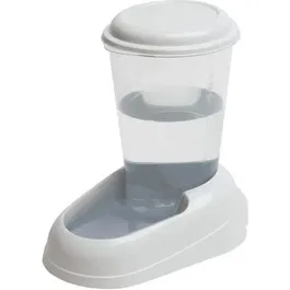 Ferplast Nadir 3L Dispensador de Agua de Plástico para Perro y Gato - 29,2x20,2x28,8cm - Blanco