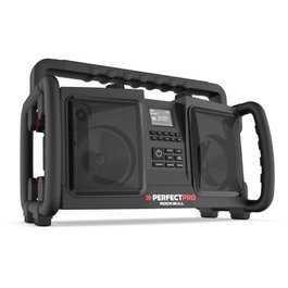 Perfectpro ROCKBULL Radio Portátil DAB+/FM Negro