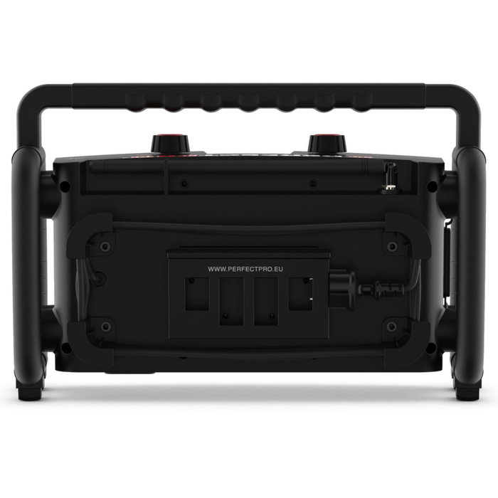 Perfectpro ROCKBULL Radio Portátil DAB+/FM Negro