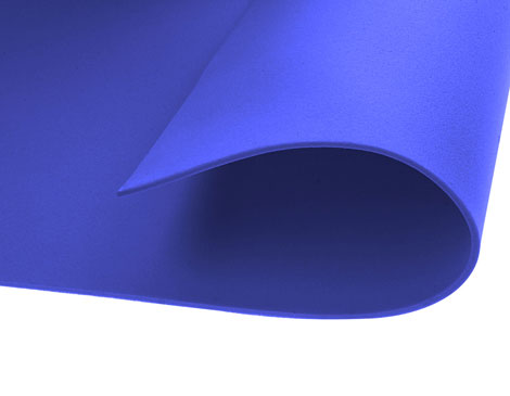 Innspiro Goma EVA azul fuerte láminas adhesivas 20x30cm x 2mm (20 unidades)