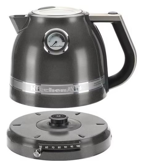 Kitchenaid 5KEK1522 EMS Hervidor Plata Medallón Kitchenaid 5KEK1522 EMS Hervidor Plata Medallón