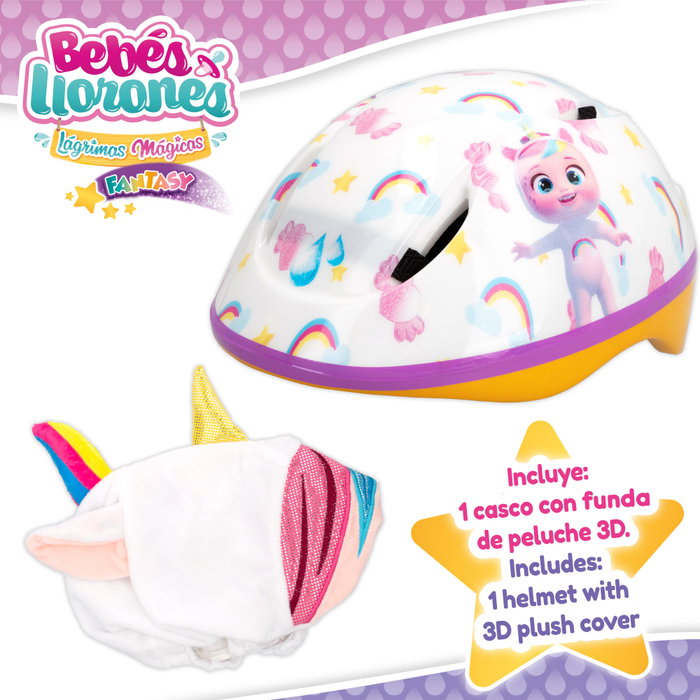 Bebés Llorones Casco con funda 3D Dreamy Bebés Llorones Casco con funda 3D Dreamy