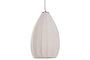 DKD Home Decor Lámpara de Techo Gota en Algodón y Hierro Natural