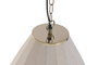 DKD Home Decor Lámpara de Techo Gota en Algodón y Hierro Natural