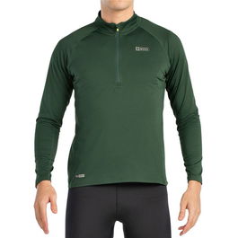 Camiseta de Manga Larga Hombre +8000 Truco Oliva