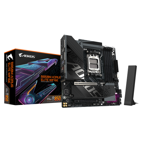 Gigabyte B850M AORUS ELITE WIFI6E Micro-ATX Gigabyte B850M AORUS ELITE WIFI6E Micro-ATX