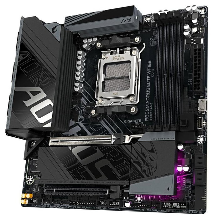 Gigabyte B850M AORUS ELITE WIFI6E Micro-ATX Gigabyte B850M AORUS ELITE WIFI6E Micro-ATX