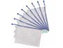 Djois Bolsa multiusos DIN A4 impermeable con cremallera azul