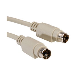 ROLINE Cable PS/2 Macho a Macho 1,8 m Gris