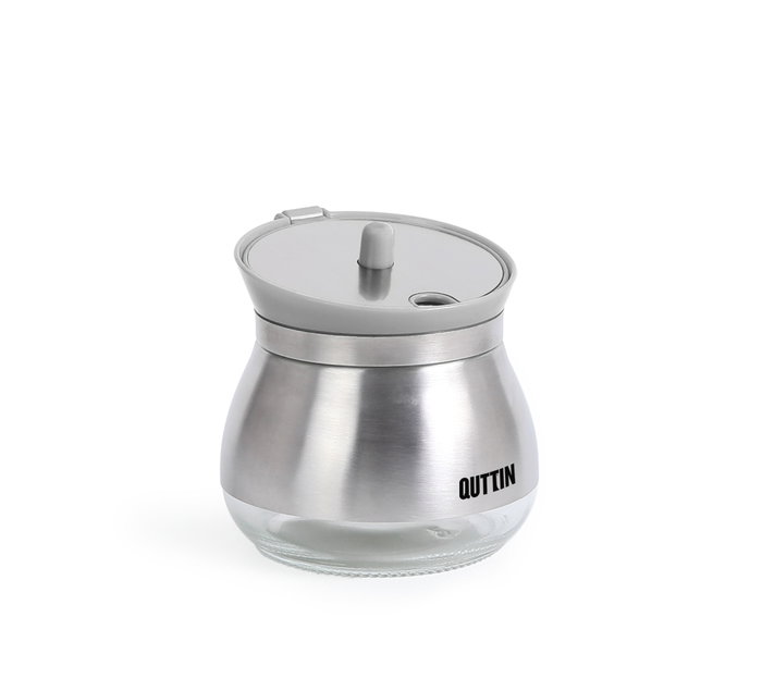Quttin Azucarero de Vidrio y Acero 260ml (12 Unidades)