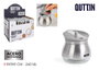 Quttin Azucarero de Vidrio y Acero 260ml (12 Unidades)