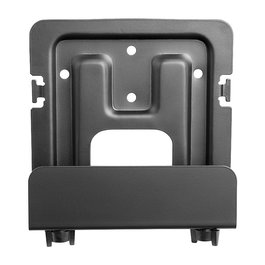 LogiLink BP0049 Kit de Extensión para Media Player Universal, Soporte de Pared Ajustable, Negro, Acero, Capacidad 1 kg, 128 x 46 x 140 mm