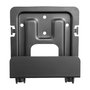 LogiLink BP0049 Kit de Extensión para Media Player Universal, Soporte de Pared Ajustable, Negro, Acero, Capacidad 1 kg, 128 x 46 x 140 mm