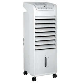 Orbegozo AIR 46 Climatizador, Purificador y Humidificador 55W con Depósito 6L, 3 Velocidades, Mando a Distancia y Temporizador de 7 Horas, Color Blanco