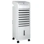 Orbegozo AIR 46 Climatizador, Purificador y Humidificador 55W con Depósito 6L, 3 Velocidades, Mando a Distancia y Temporizador de 7 Horas, Color Blanco