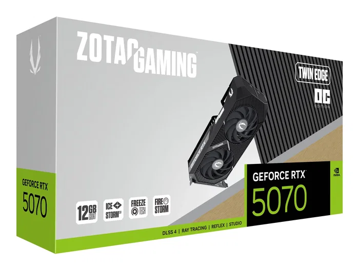 ZOTAC GeForce RTX 5070 Twin Edge OC 12 GB GDDR7
