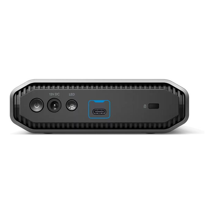 SanDisk Professional G-Drive Disco Duro Externo 18 TB USB-C 3.2 Gen 2 (10 Gb/s) HDD 7200 RPM, Color Acero Inoxidable SanDisk Professional G-Drive Disco Duro Externo 18 TB USB-C 3.2 Gen 2 (10 Gb/s) HDD 7200 RPM, Color Acero Inoxidable