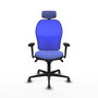 PIQUERAS Y CRESPO Silla de oficina Jorquera Azul