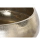 DKD Home Decor Macetero de Aluminio Dorado 35,5x35,5x77 cm