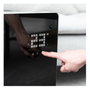 Hombli Glass Convection Heater 2000W Negro