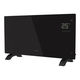 Hombli Glass Convection Heater 2000W Negro
