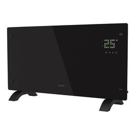 Hombli Calentador Convector de Vidrio 2000W Negro
